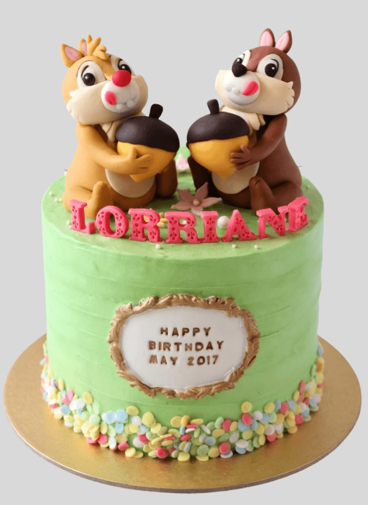 Superb Chip and Dale Cake