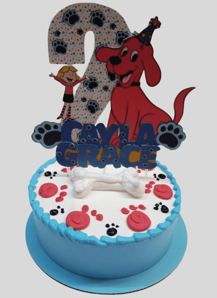 Captivating Clifford Cake