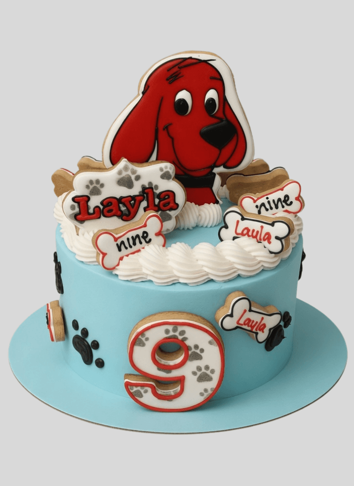 Charming Clifford Cake