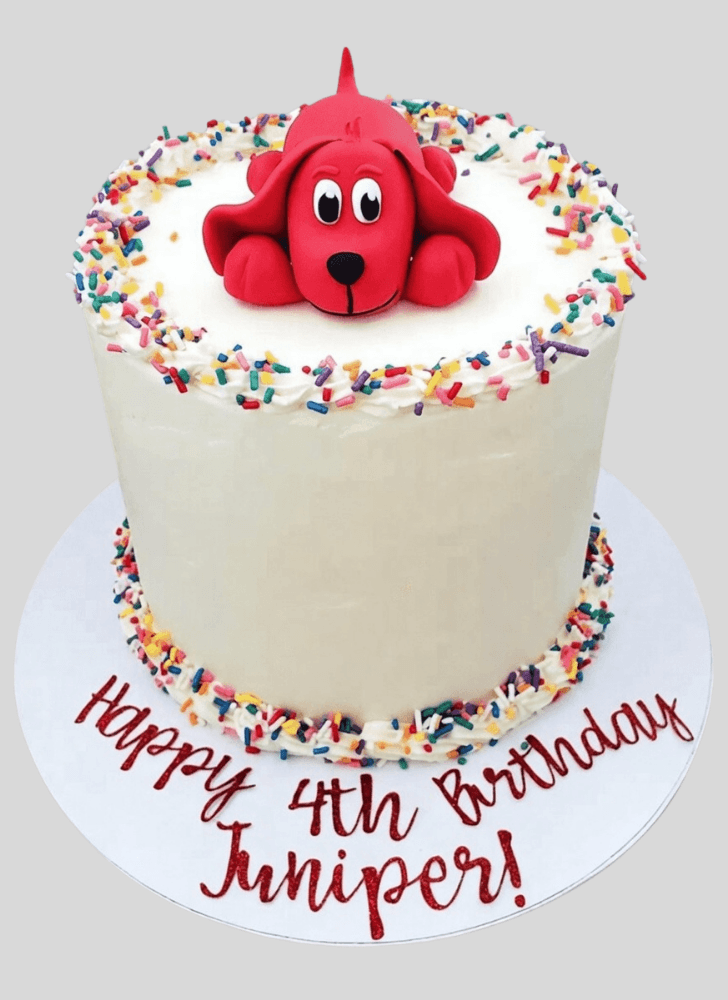 Classy Clifford Cake
