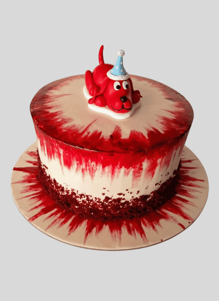 Dazzling Clifford Cake