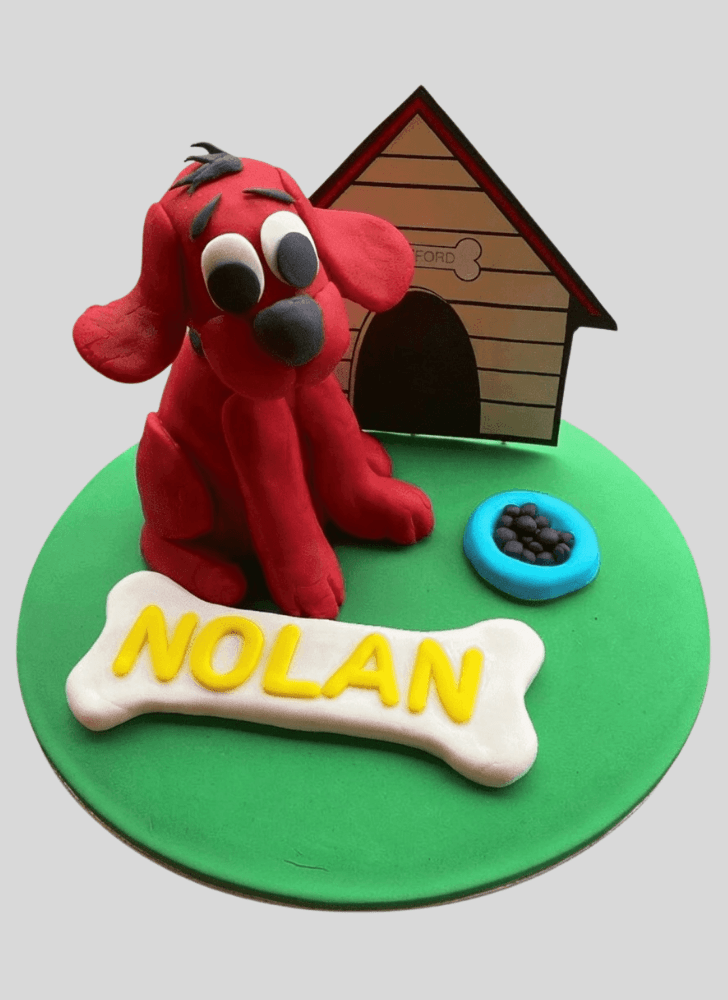 Inviting Clifford Cake