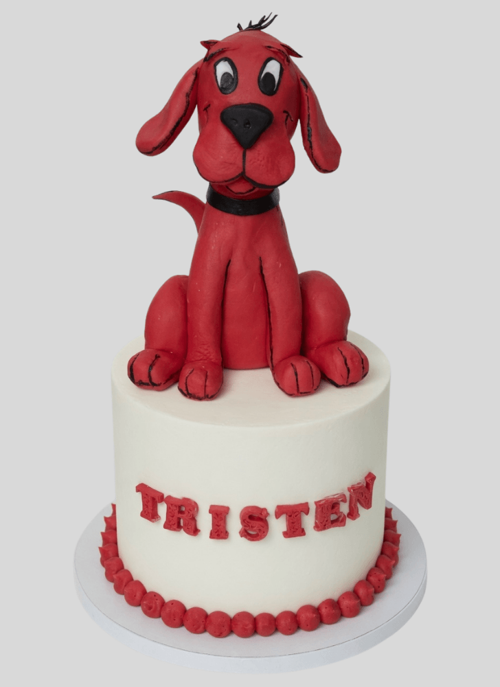 Pretty Clifford Cake