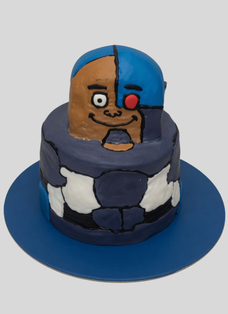 Adorable Cyborg Cake