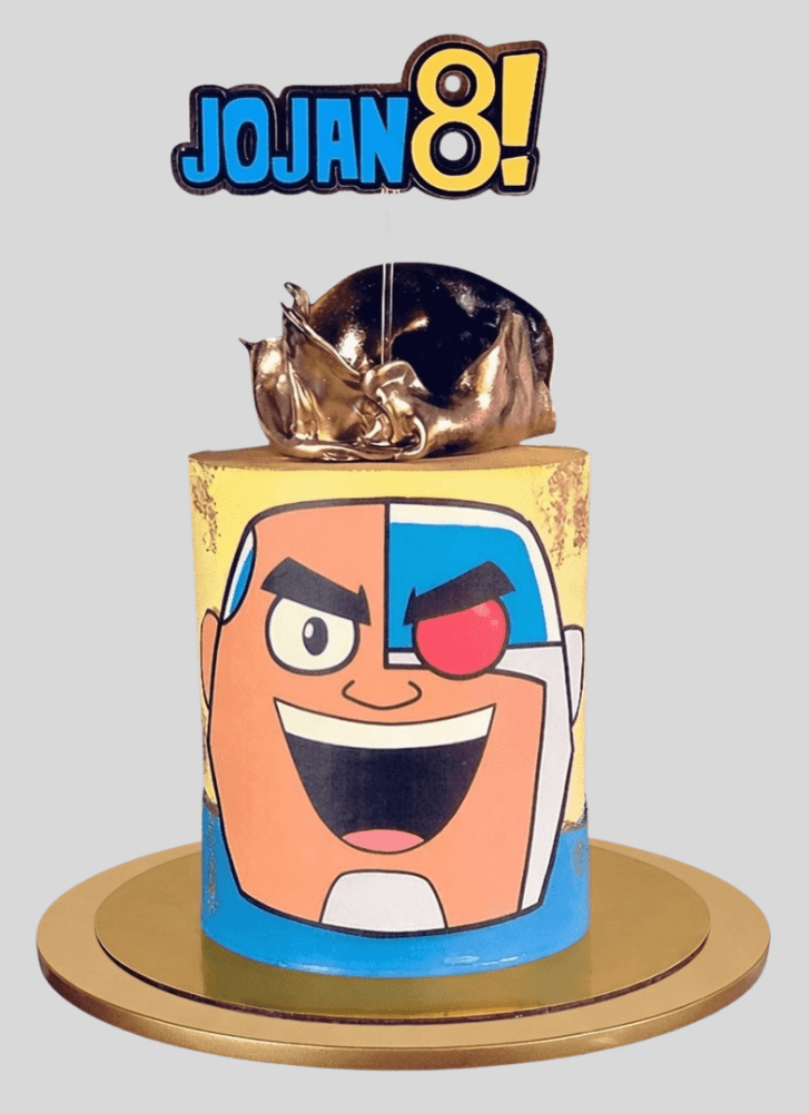 Angelic Cyborg Cake