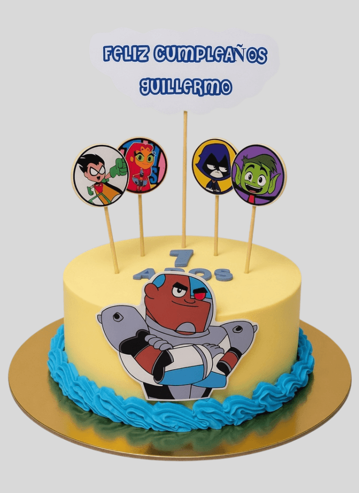 Bewitching Cyborg Cake