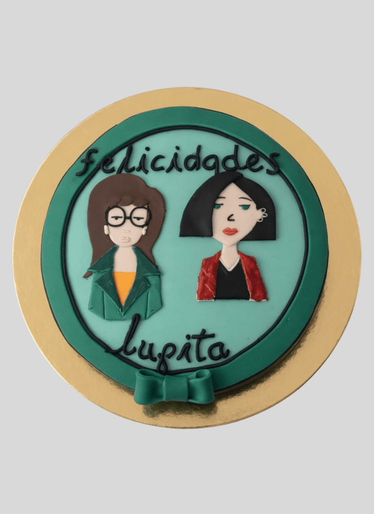 Appealing Daria Cake