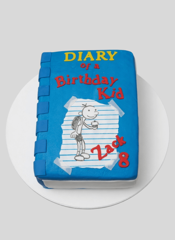 Alluring Diary of a Wimpy Kid Cake