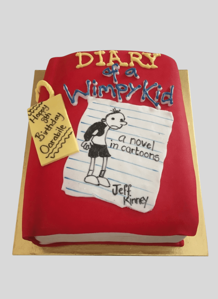 Appealing Diary of a Wimpy Kid Cake