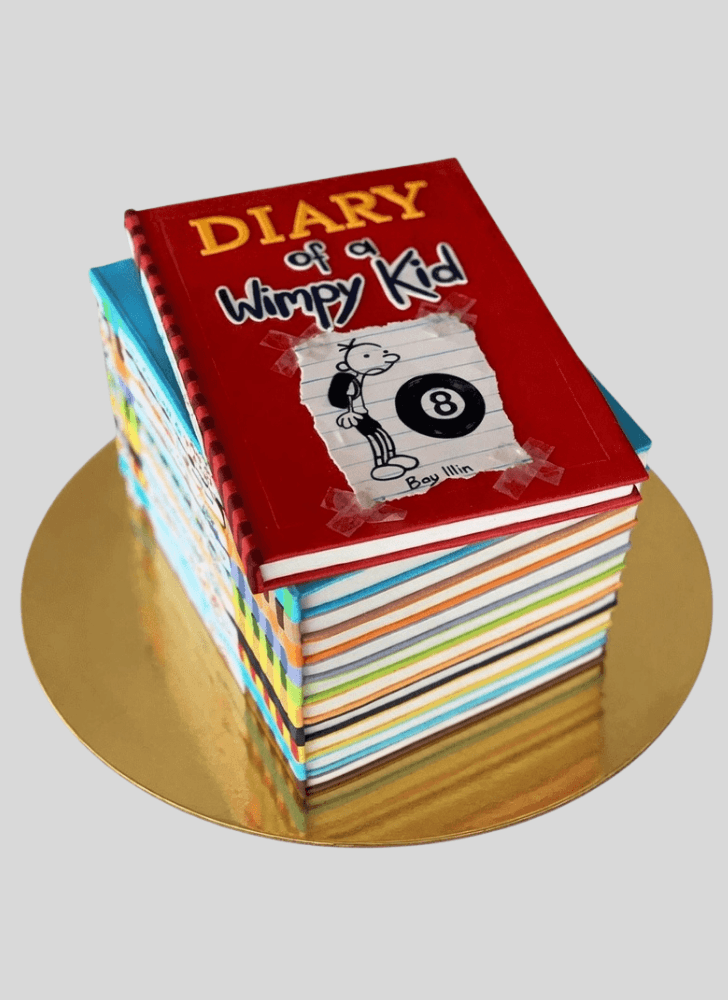 Beauteous Diary of a Wimpy Kid Cake
