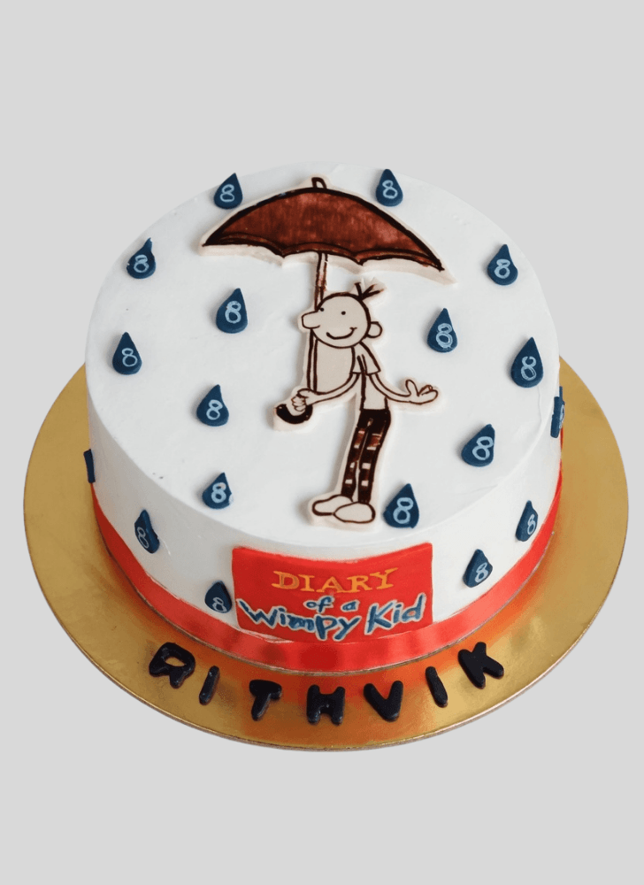 Bewitching Diary of a Wimpy Kid Cake
