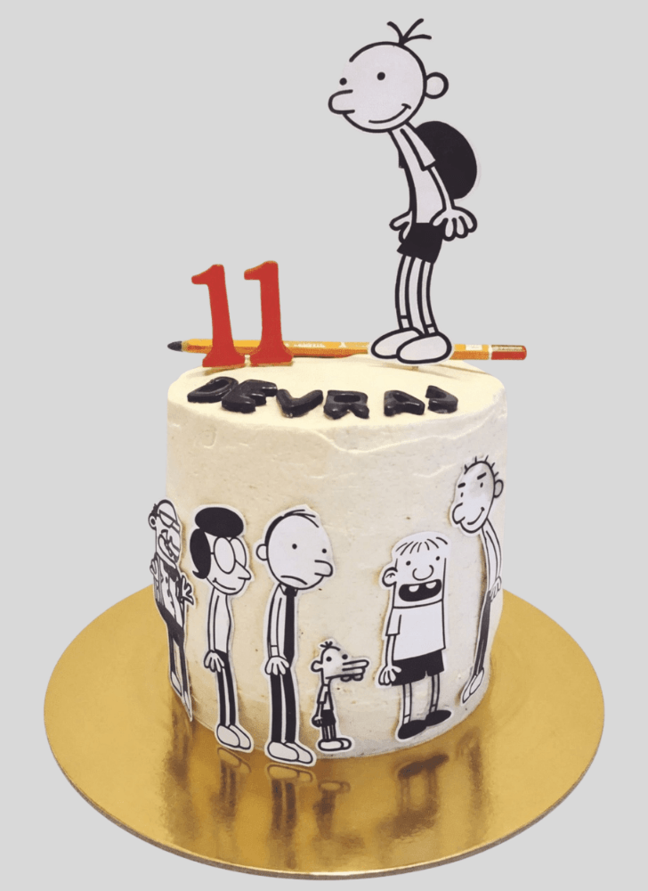 Captivating Diary of a Wimpy Kid Cake