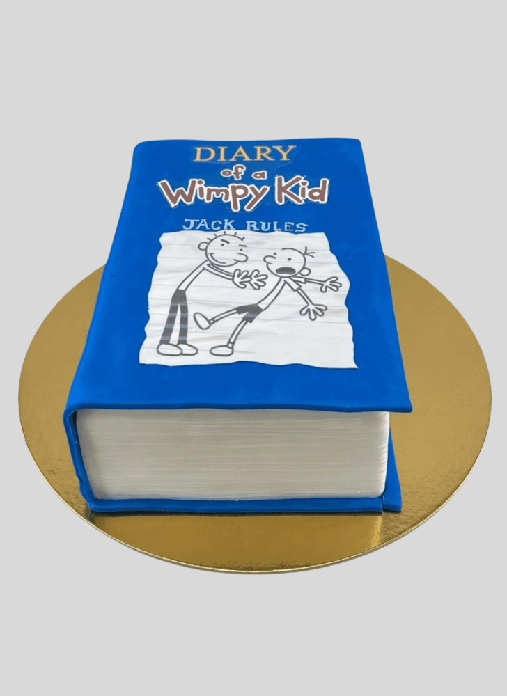 Classy Diary of a Wimpy Kid Cake