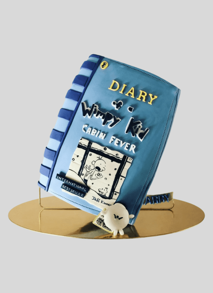 Excellent Diary of a Wimpy Kid Cake