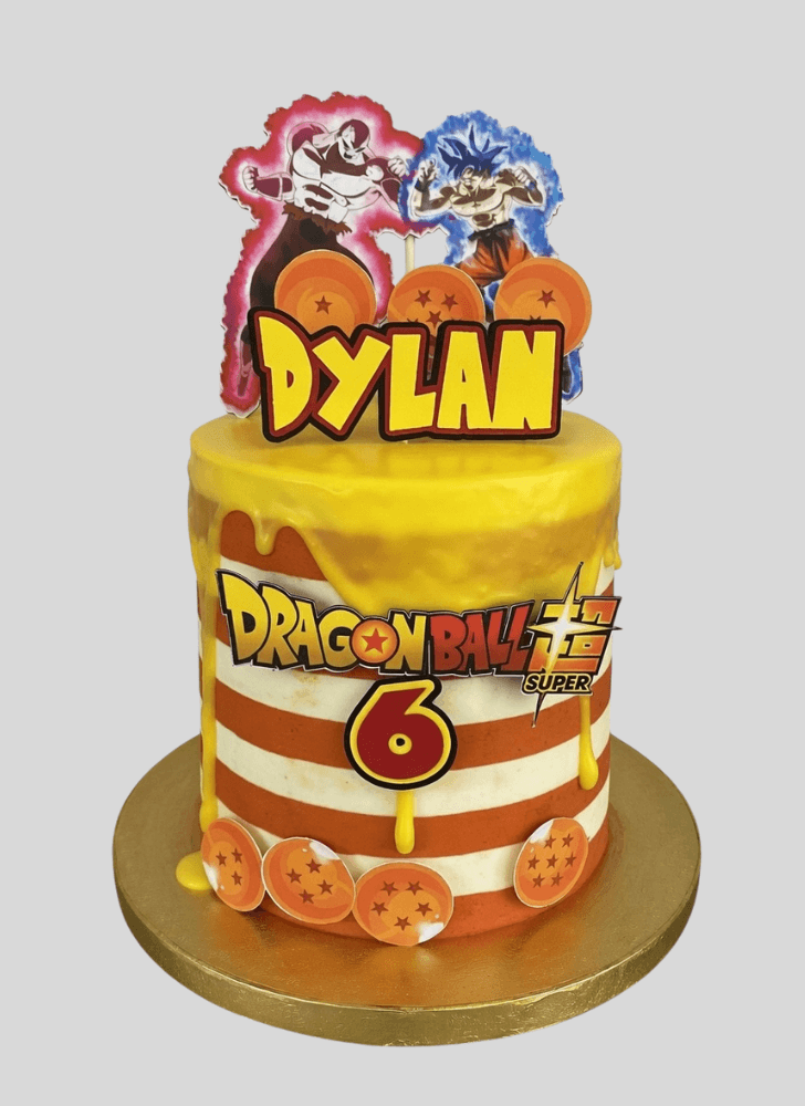 Admirable Dragon Ball Cake Design