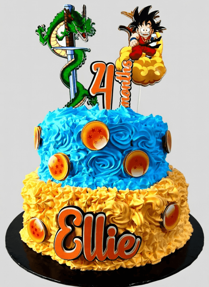 Alluring Dragon Ball Cake