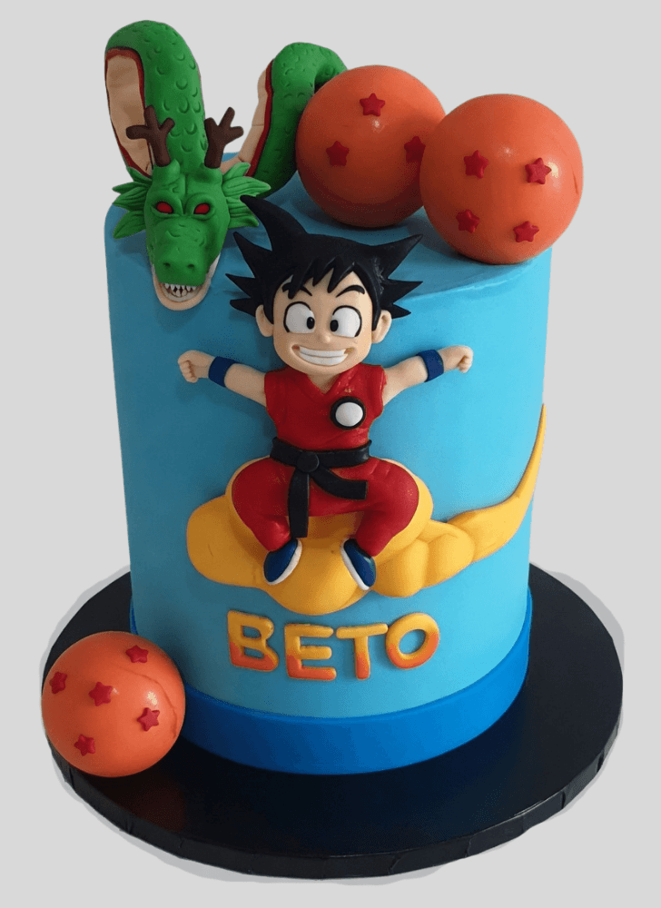 Angelic Dragon Ball Cake