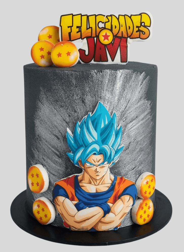 Appealing Dragon Ball Cake