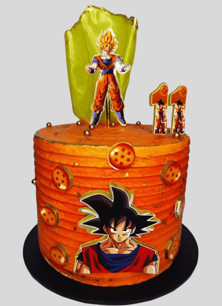 Bewitching Dragon Ball Cake