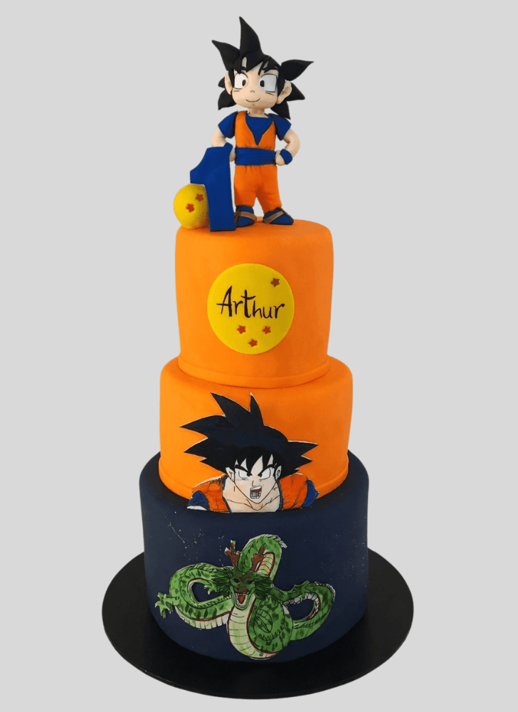 Captivating Dragon Ball Cake