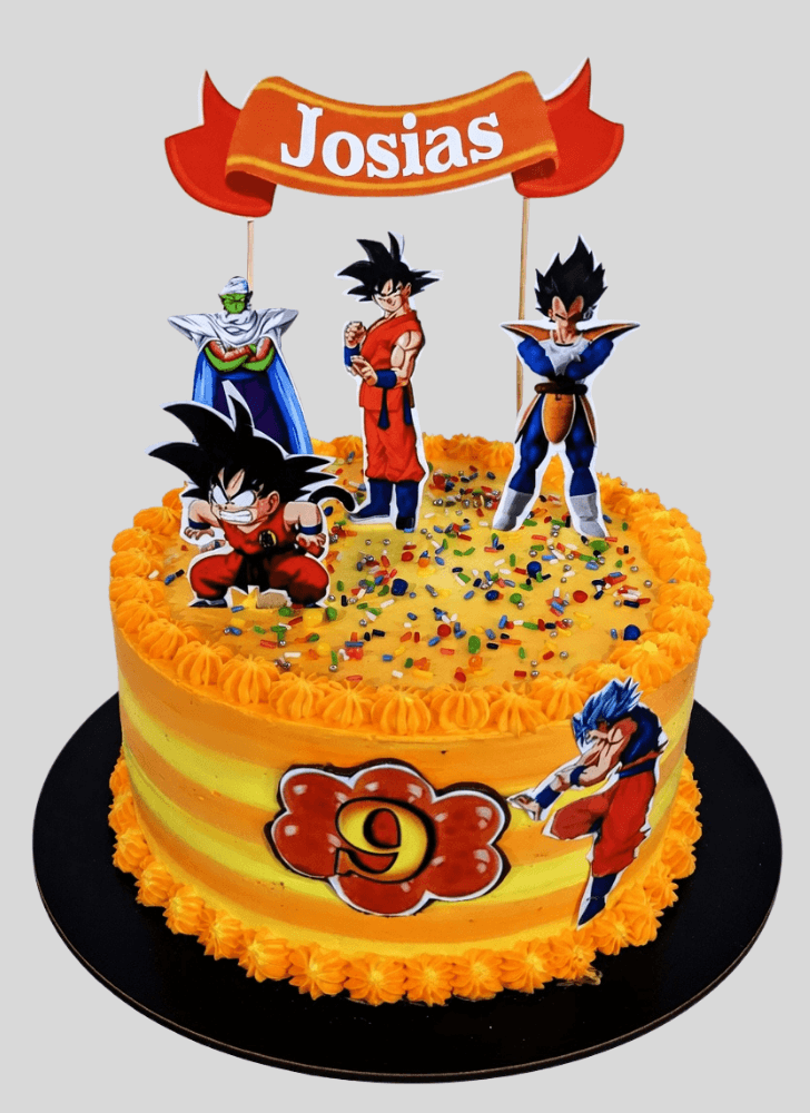 Charming Dragon Ball Cake