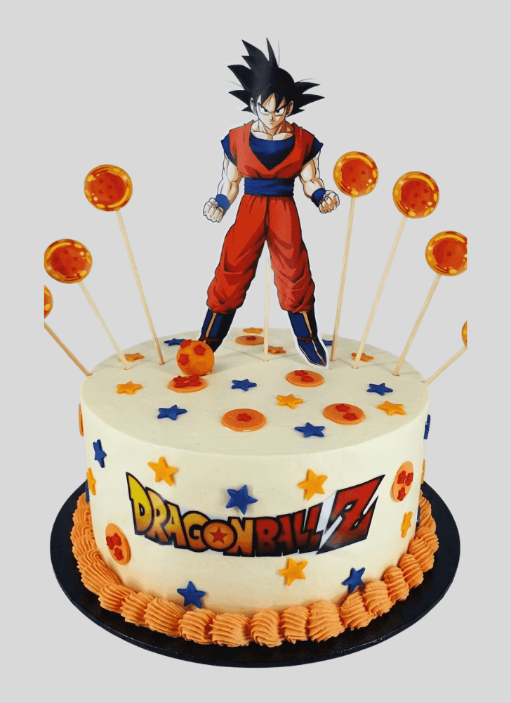 Comely Dragon Ball Cake