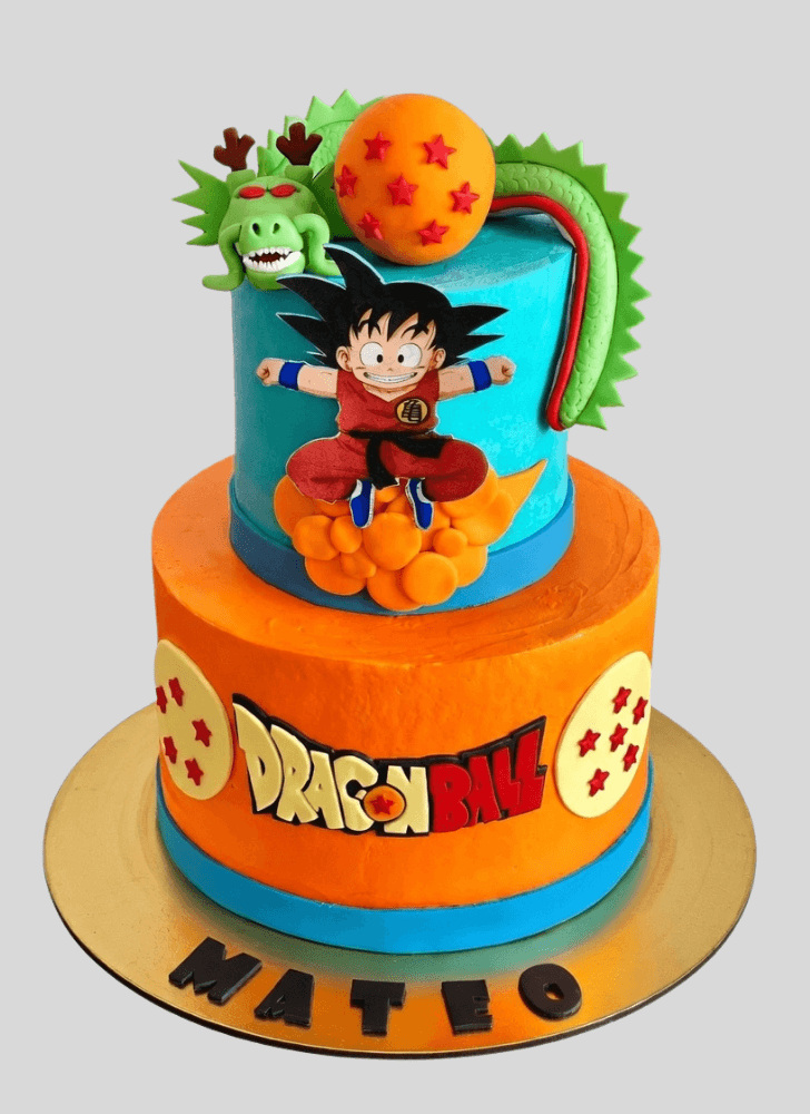 Cute Dragon Ball Cake