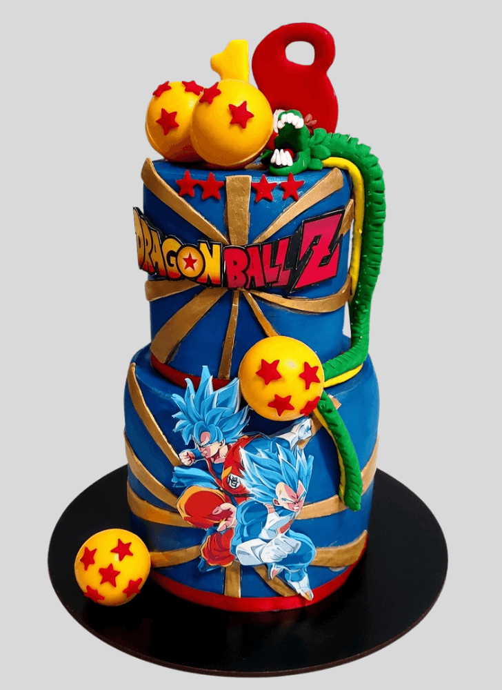 Delicate Dragon Ball Cake