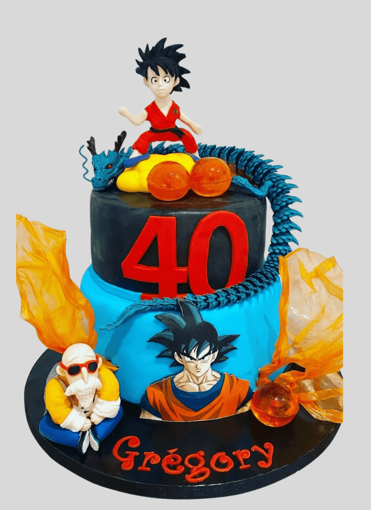 Delightful Dragon Ball Cake