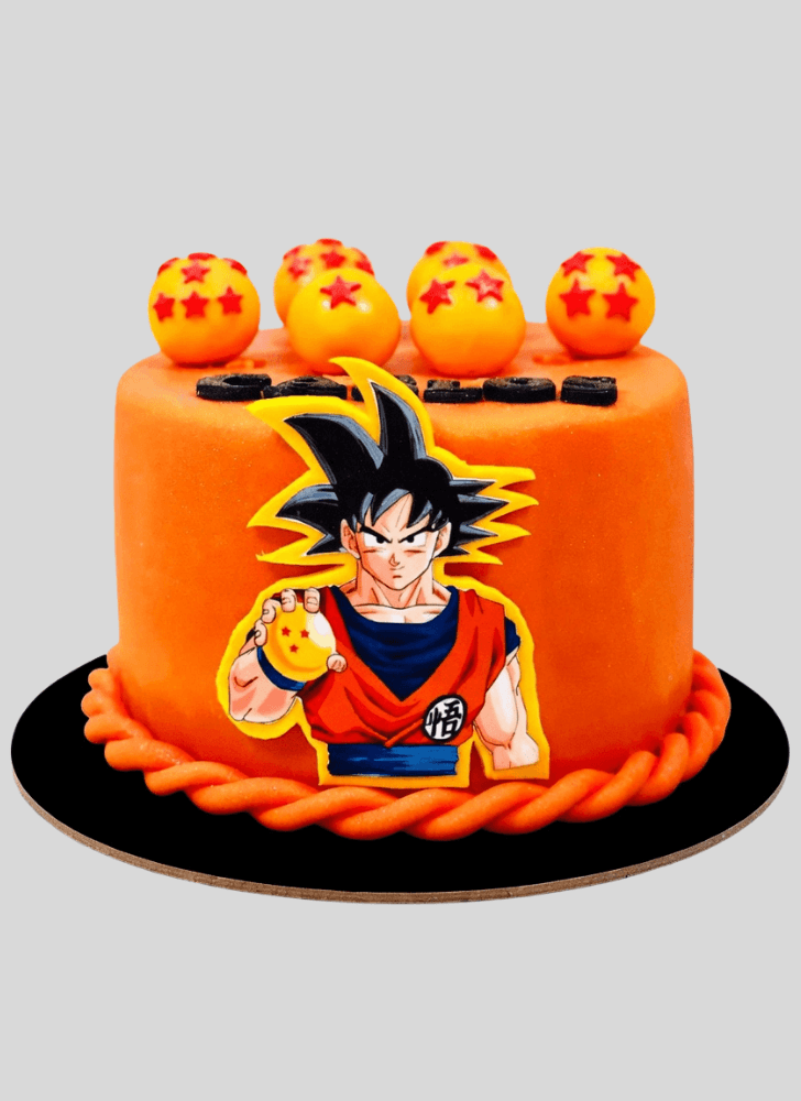 Enthralling Dragon Ball Cake