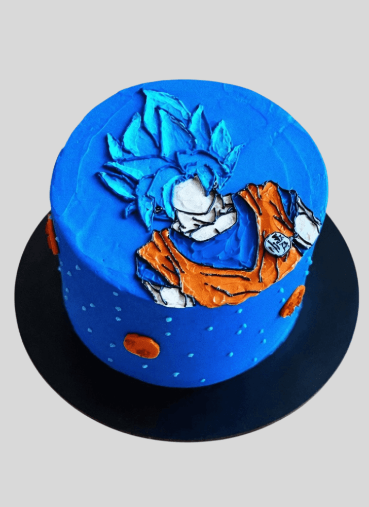 Enticing Dragon Ball Cake