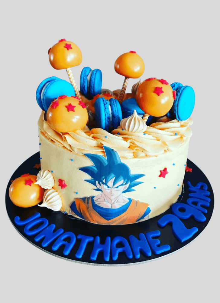 Exquisite Dragon Ball Cake
