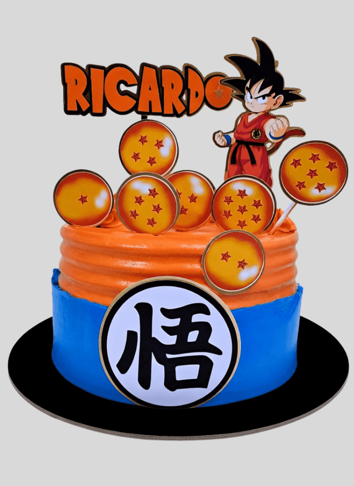 Fetching Dragon Ball Cake