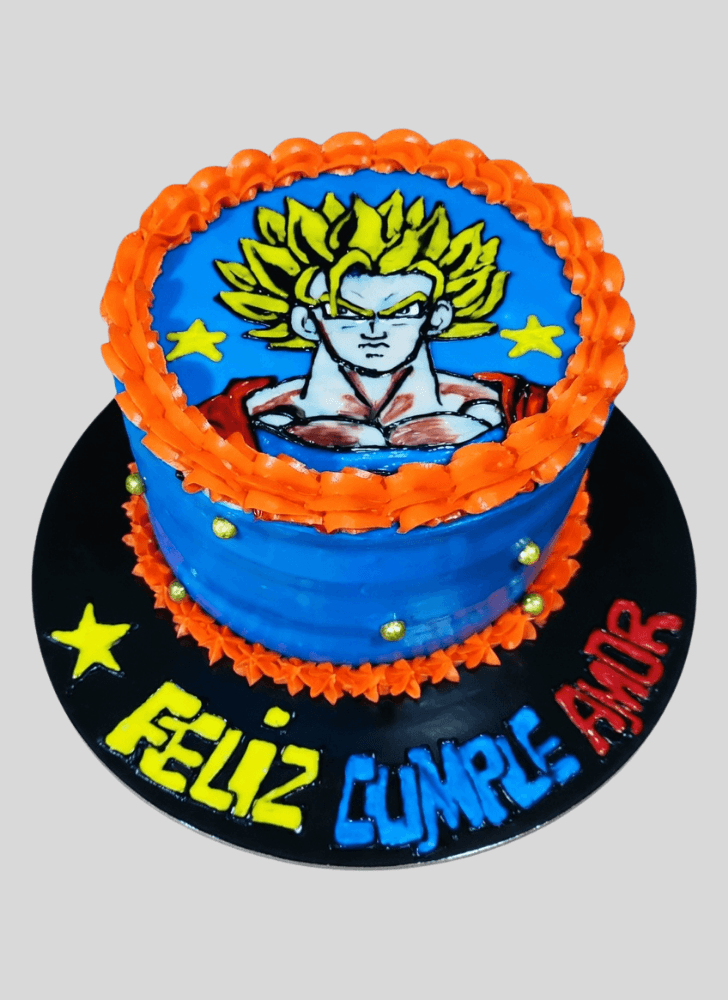 Handsome Dragon Ball Cake