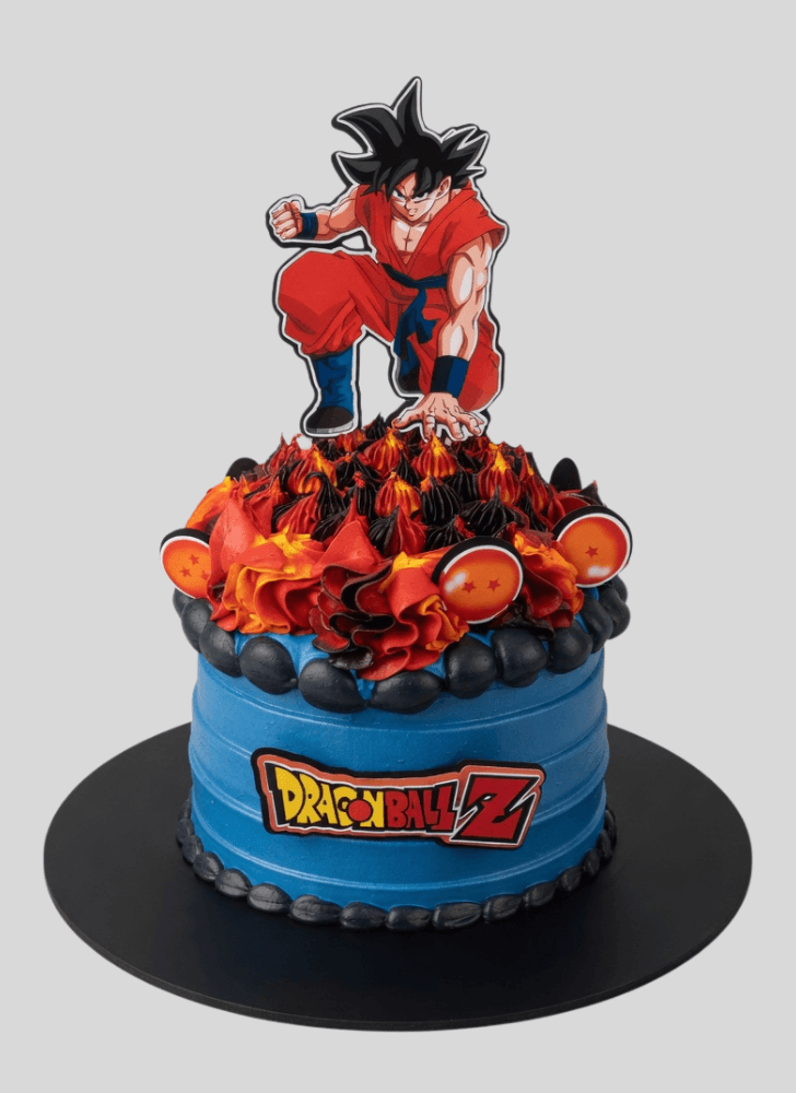 Lovely Dragon Ball Cake Design
