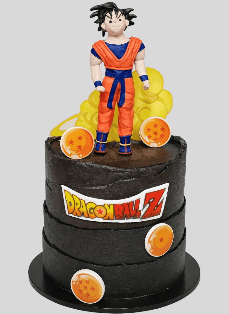 Pretty Dragon Ball Cake