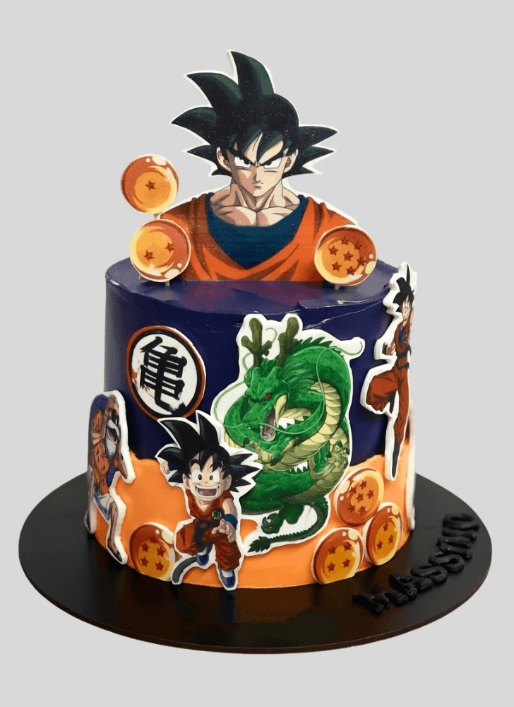 Radiant Dragon Ball Cake
