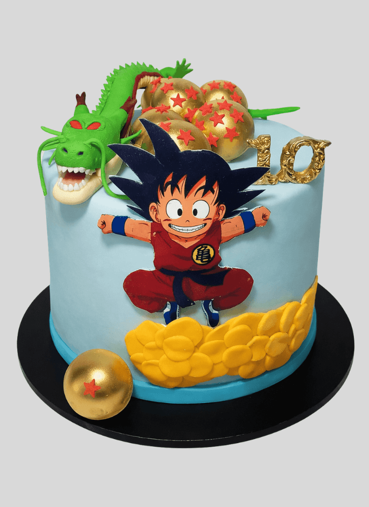 Refined Dragon Ball Cake