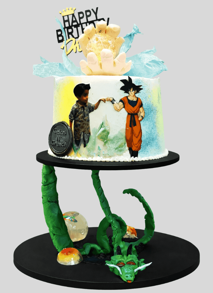 Resplendent Dragon Ball Cake