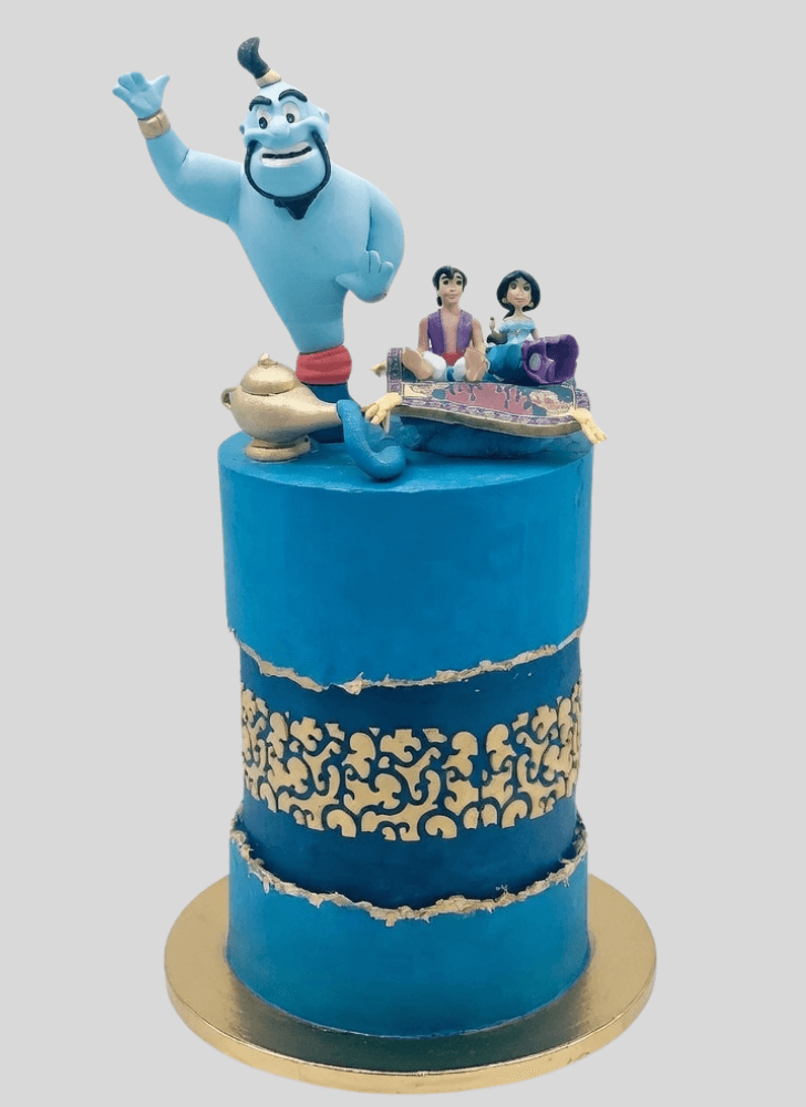 Admirable Genie Cake Design