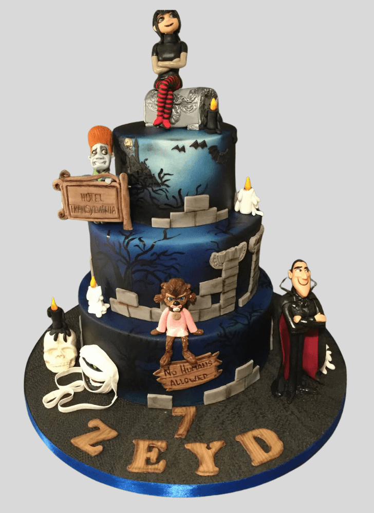 Angelic Hotel Transylvania Cake