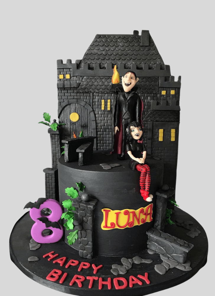 Beauteous Hotel Transylvania Cake