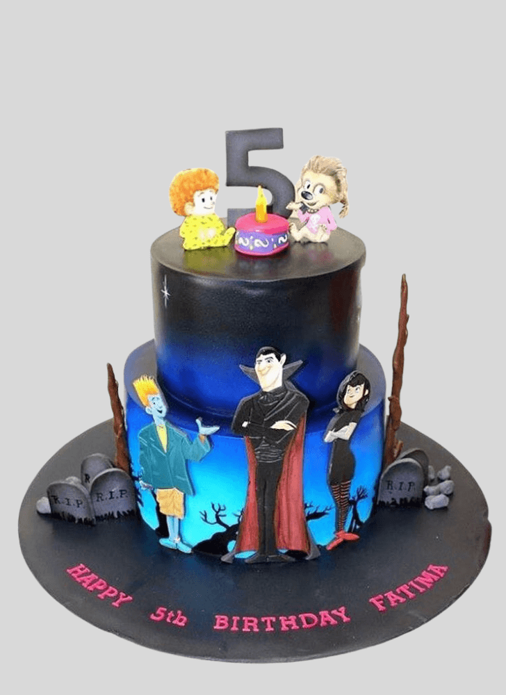 Bewitching Hotel Transylvania Cake
