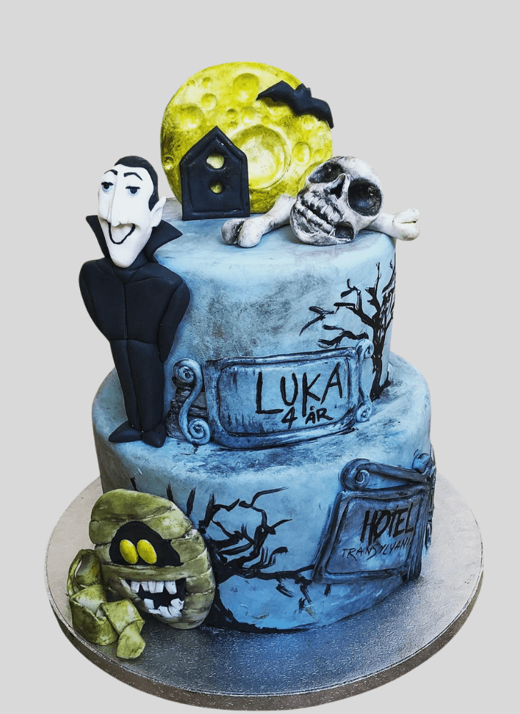 Charming Hotel Transylvania Cake
