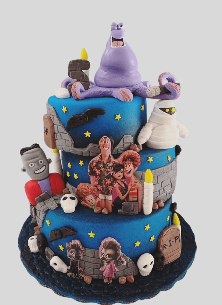 Magnetic Hotel Transylvania Cake