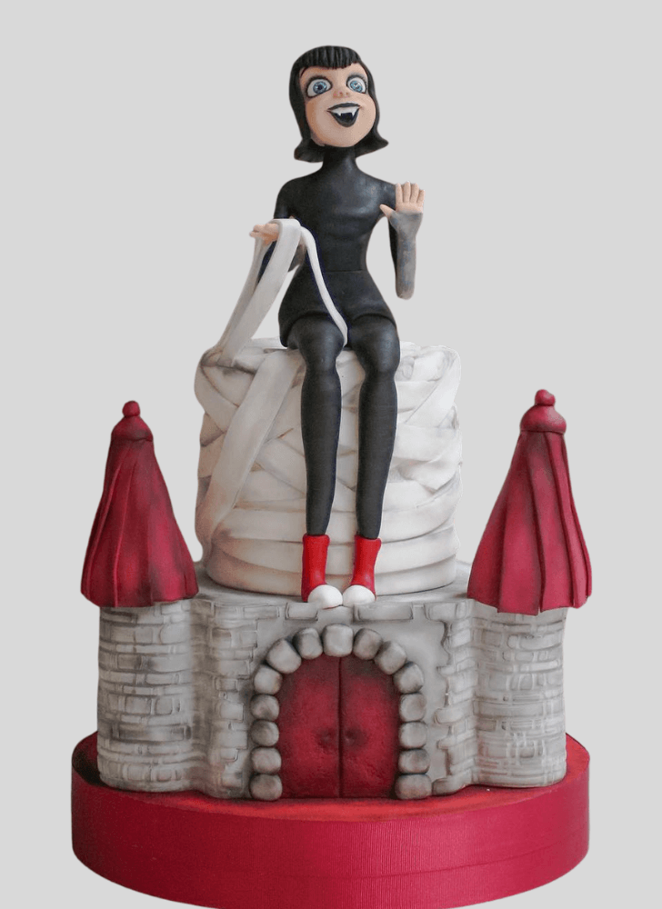 Pretty Hotel Transylvania Cake