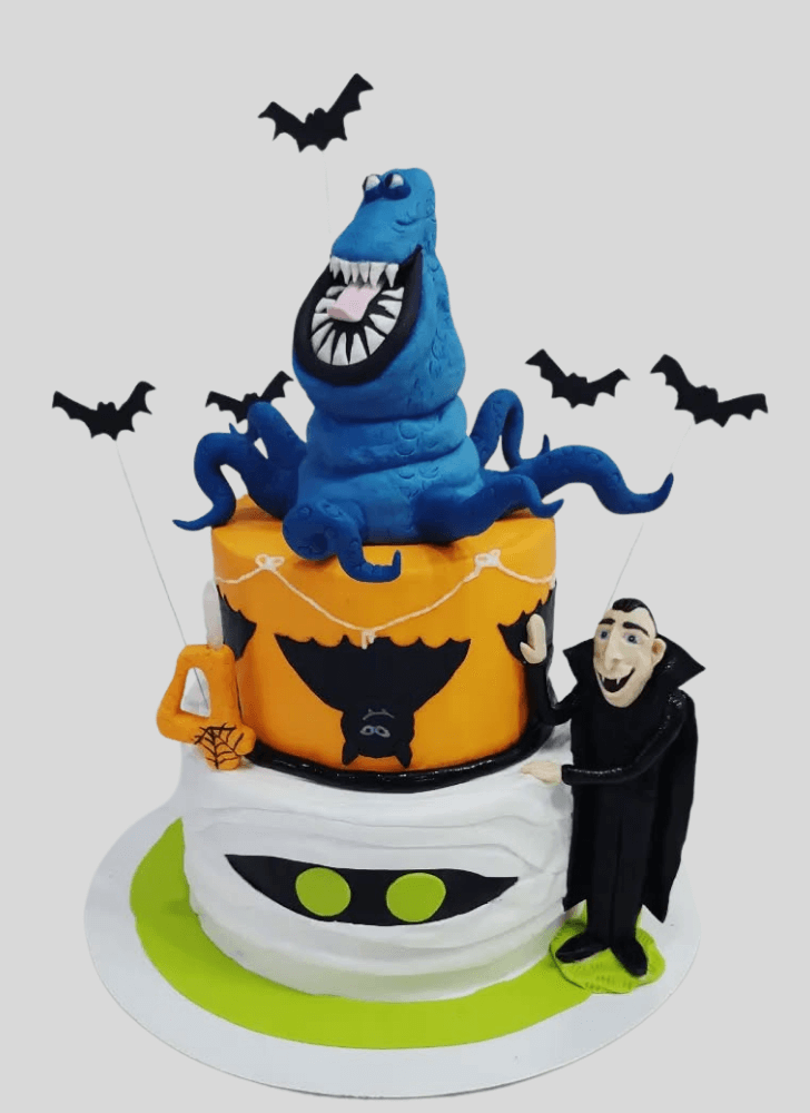 Wonderful Hotel Transylvania Cake Design