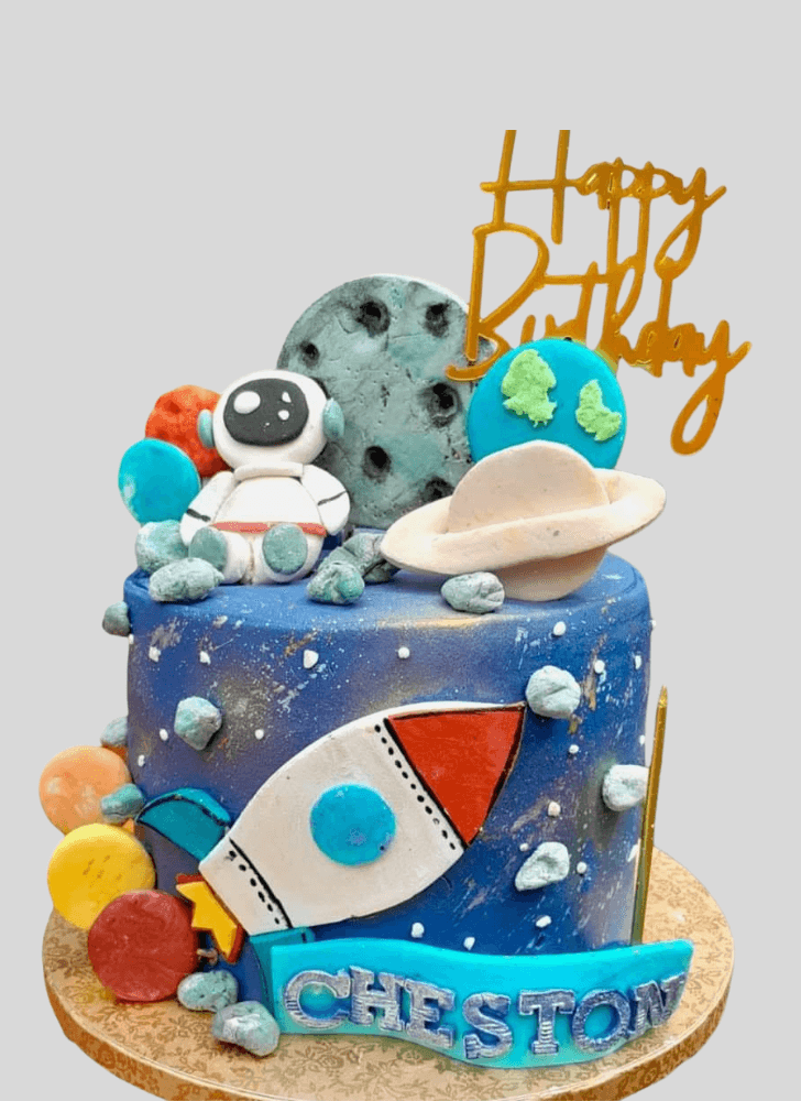 Adorable Interstellar Cake