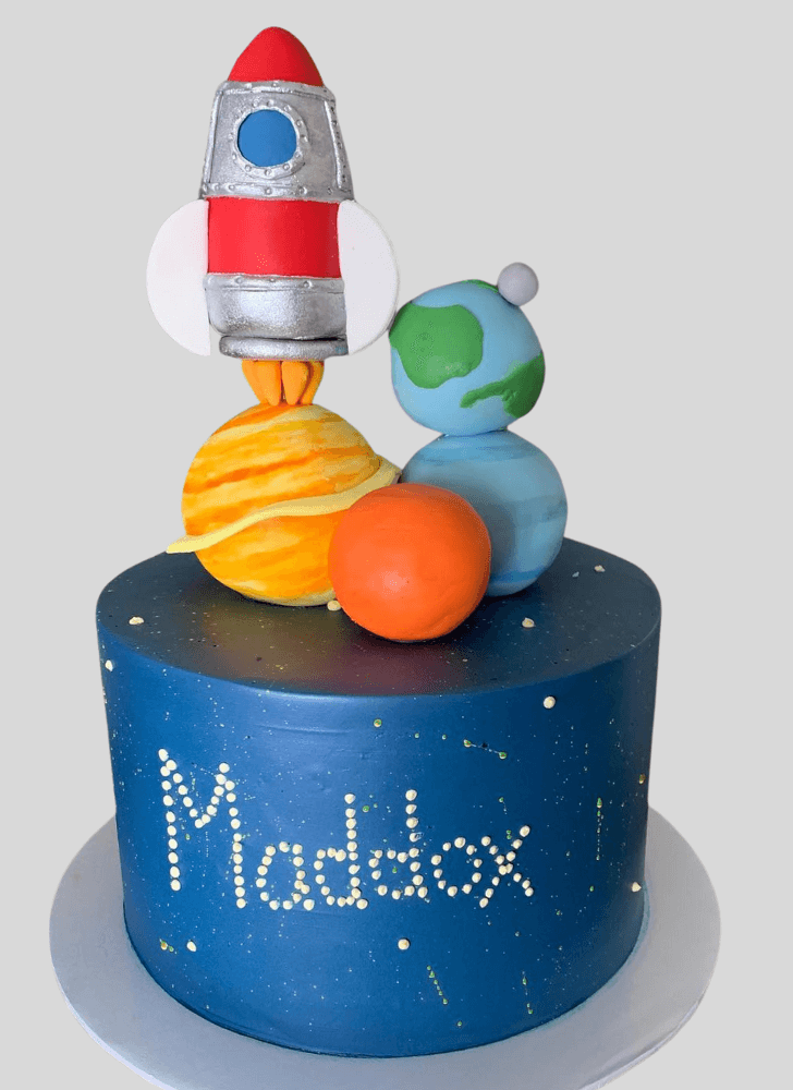 Dazzling Interstellar Cake