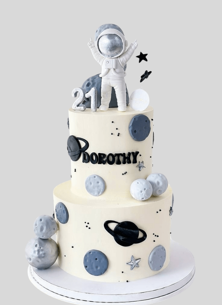 Elegant Interstellar Cake